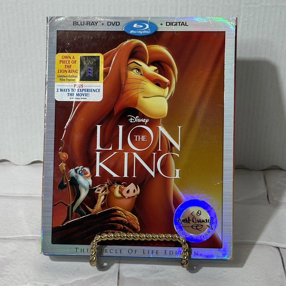 Disney The Lion King Blu-ray DVD Signature Collection Circle of‎ Life Film Frame